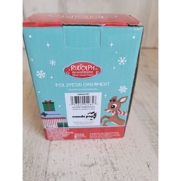 Rudolph Red-Nosed reindeer Clarice ornament Xmas - Picture 5 of 6